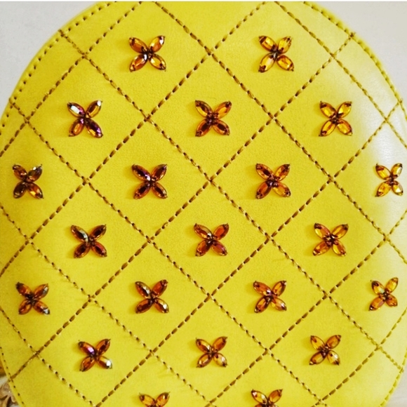 Rare Kate Spade Pineapple Crossbody Purse - Picture 3 of 6